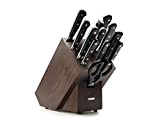Wüsthof 1090171203 Bloc à couteaux classique 13 pièces Lame en acier inoxydable forgé avec précision