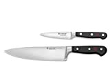 Wüsthof Classic 1120160206 Lot de 2 couteaux avec couteau à éplucher classique de 8,9 cm et couteau de cuisine de ...
