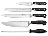 Wüsthof Classic 1120160501 Lot de 5 couteaux en acier inoxydable forgé avec précision