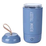Yogurt Maker, USB rechargeable DC 5 V 6,5 W Yogurt Maker automatique pour voyages en plein air (bleu)