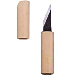 Yoshiharu Main Gauche/Japonais Kiridashi Artisanat Couteau de Poche/Manche en Bois/Fabriqué au Japon