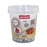 Zenker 62051 Seau de billes de cuisson, billes de cuisson pour pâte à tarte, billes de cuisson, Céramique, Blanc, 600 ...