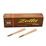 Zetla 100 - Cones King Size Brun - Cone Pre Roule (109 x 26 mm) - Joint Cones King Size ...