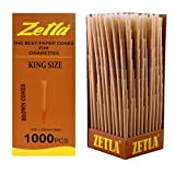 Zetla 1000 - Cones King Size Brun - Cone Pre Roule (109 x 20 mm) - Joint Cones King Size ...