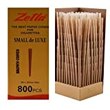 Zetla 800 - Cones Small De Luxe Brun - Cone Pre Roule (98 x 26 mm) - Joint Cones - ...