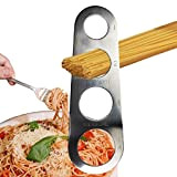 ZoeTekway Mesureur de Spaghetti à 4 Trous de Mesure en Acier Inoxydable pour Outils d'aide aux Cuisines familiales, Restaurants
