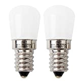 ZSZT Ampoule refrigerateur, 2W E14 led petites ampoules (Equivalent à Halogène 15W), Blanc Chaud 3000K - Lot de 2