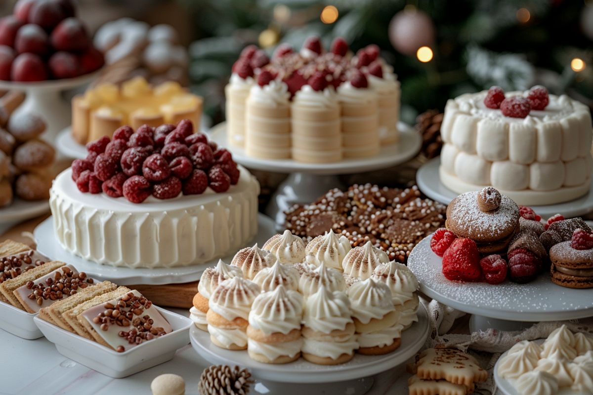 Desserts de fête sans gluten