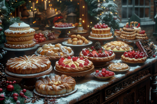 Pâtisseries traditionnelles de Noël